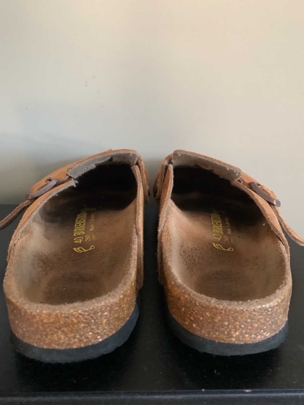 Birkenstock Boston Suede Clogs EUC size 40 - Picture 4 of 7